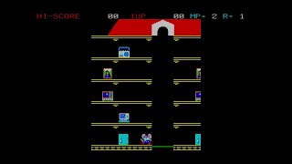 FM-11 BASICでマッピーを作ろうとしていた / MAPPY for FM-11