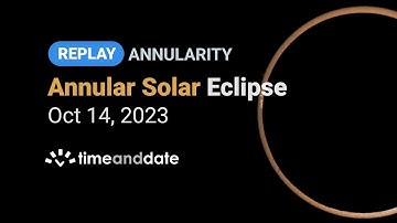 Annularity – October 2023 Annular Solar Eclipse (Great American Eclipse)