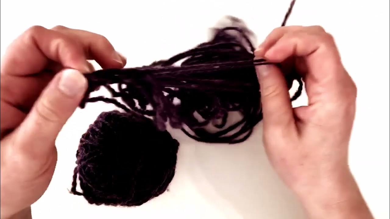 Say Goodbye to Tangled Yarn Watch as I Untangle a Sticky Skein of Yarn! YouTube