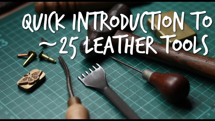 Leathercraft For Beginners - Which tools do I buy first? - Part 1