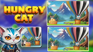 Hungry Cat || Construct 3 Game Template || Source code