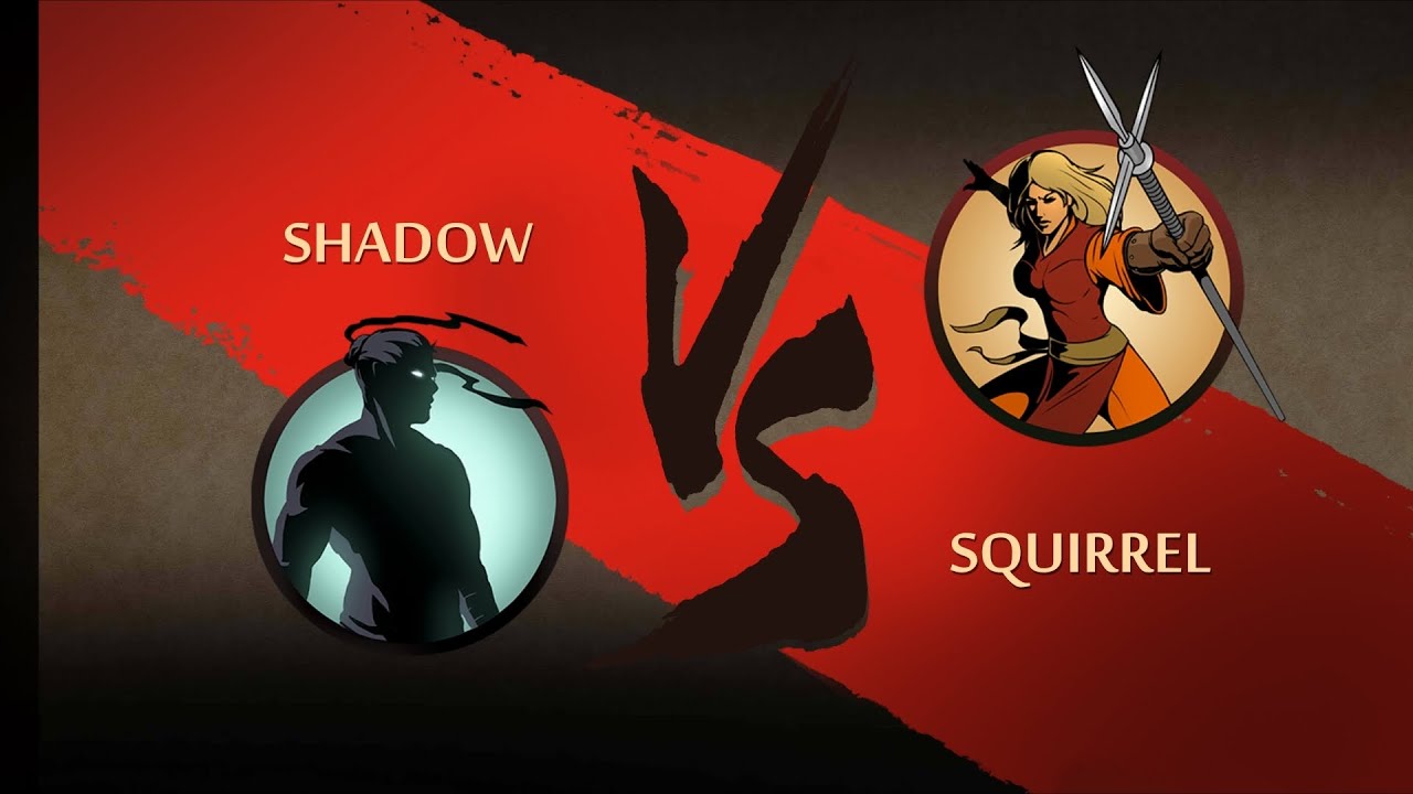 Defeat Squirrel Shadow Fight 2 level widow tournament SHADOW VS Squirrel #shadowfight2 ...