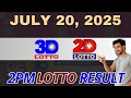 2PM Lotto Result Today July 20 2025 EZ2 Swertres PCSO Winning Numbers 2PM Lotto Result Today July 20 2025 EZ2 Swertres PCSO Winning Numbers