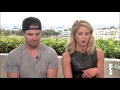 Stephen Amell and Emily Bett Rickards interview with E! at SDCC 2015
