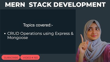 Build Complete CRUD API using Express & Mongoose | Node.js Backend Tutorial