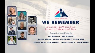 We Remember: A Virtual Gathering in Honor of Memorial Day 2023