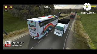 SKIL Driver bus putra Pelangi melibas jalanan sempit || Versi Bus simulator Indonesia screenshot 4