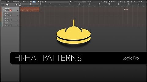 Logic Pro: How to Program Hi-Hat Patterns