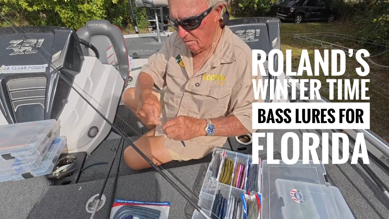 Roland  explains his winter  time lure choices for Florida bass!