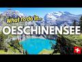 What to do in OESCHINENSEE: Panorama Hike, Mountain Coaster, & EPIC lake views!