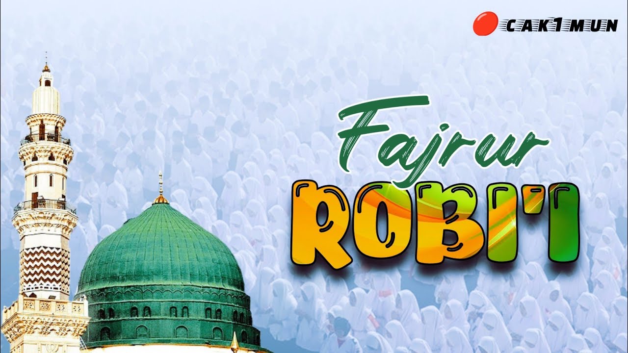 🔴[ LIRIK ] FAJRURROBI ‼️Al Banjari Trending - YouTube