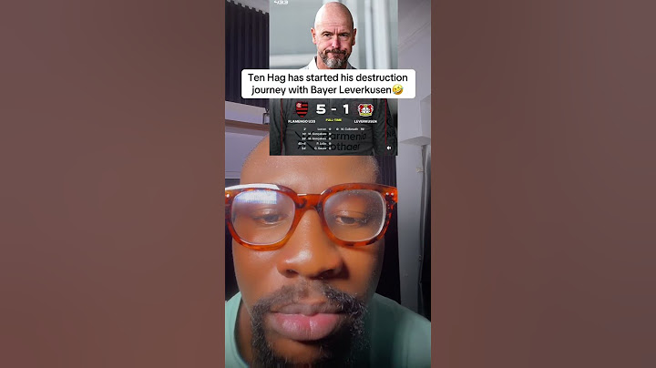 Flamengo vs Bayer Leverkusen. Ten Hag lose first pre season game.
