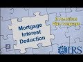 ASL: Mortgage Interest Deduction (Captions & Audio)