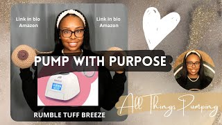 Rumble Tuff Breeze Breast Pump Review With Cup Option