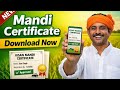 Download Your Kisan Mandi Certificate Now | Online Process | New Update 2026