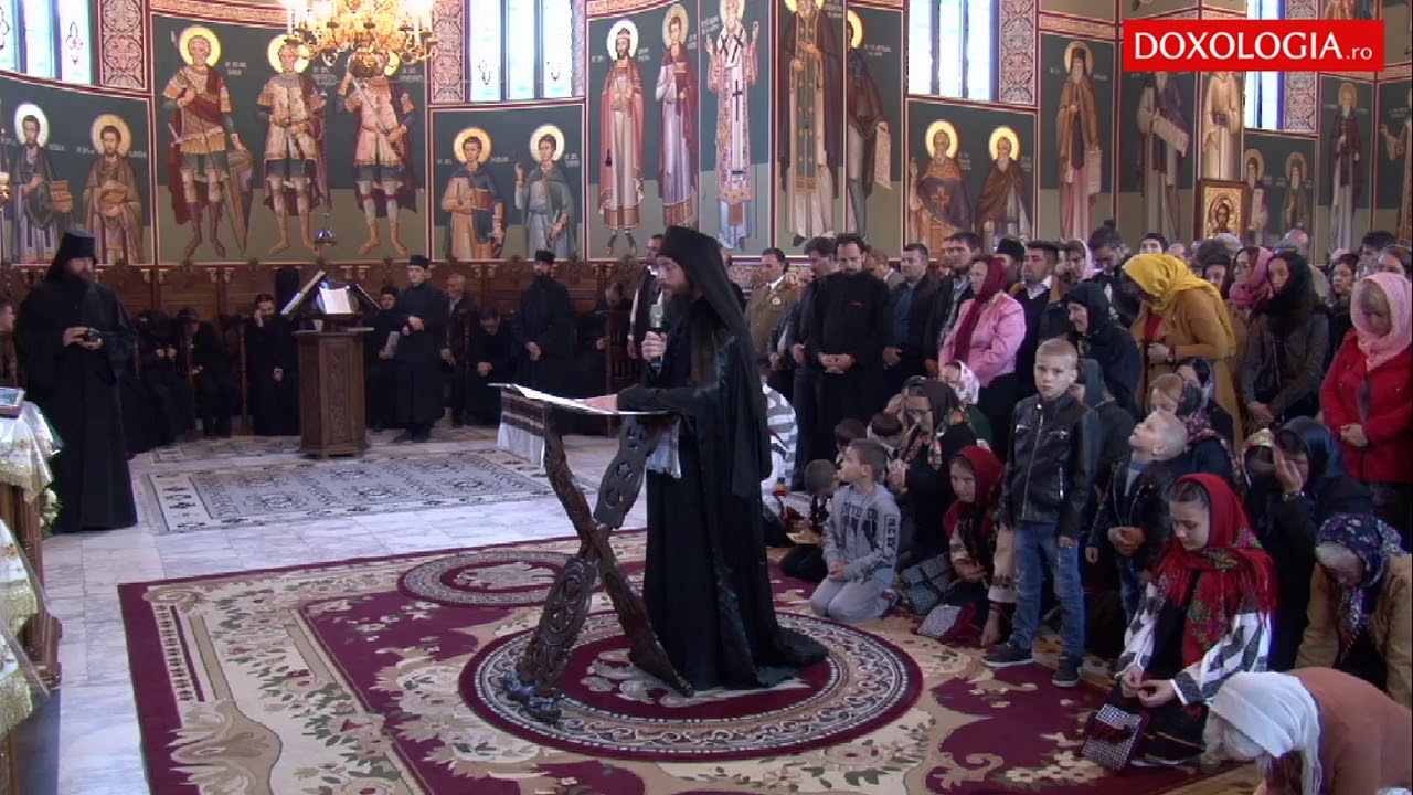 Slujba privegherii Sfinților Sila, Paisie și Natan 2017 - Măn. Sihăstria Putnei