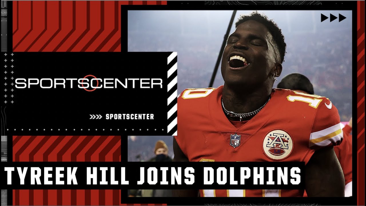 BREAKING NEWS: Tyreek Hill joining Miami Dolphins 🐬 | SportsCenter