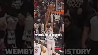 WEMBY WENT CRAZY 😳BLOCKS & MONSTER DUNKS vs Blazers!