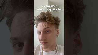 My application to streamer university. Chat am I going to get in?