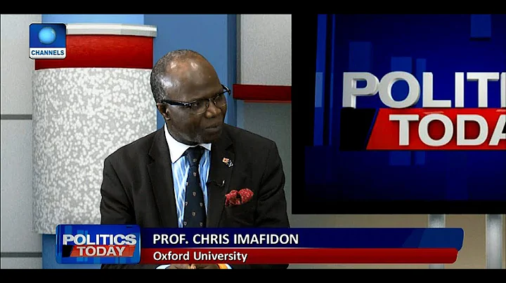 The Level Of Corruption In Nigeria Sickens Me - Prof. Imafidon |Politics Today|