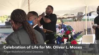 Celebration of Life for Mr. Oliver Lee Moses