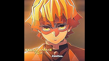 Zenitsu Death Stare 🥶 | 🎵Nada Nada (ULTRA SLOWED) | Demon Slayer Infinity Castle Arc | #shorts