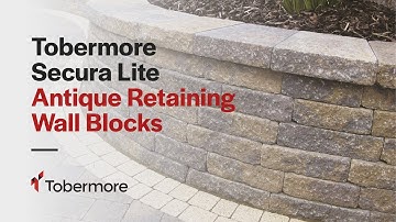 Tobermore Secura Lite retaining wall blocks