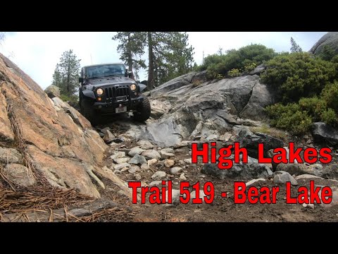 High Lakes Paradise CA - Trail 519 Bear Lake