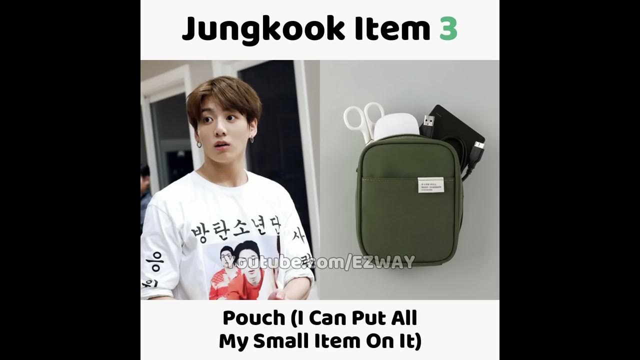 TOP 7 Secret Item In BTS Jungkook Bag That He Finally Reveal