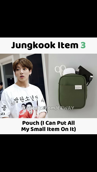 6 Secret Items In BTS Jimin Bag That Fans Never Know Before