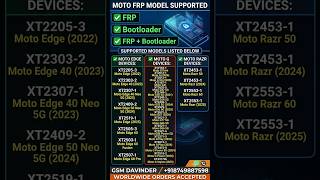 MOTOROLA EDGE 60 FUSION FRP WITH MOTO NEW TOOL GOOD PRICE WHASTAPP +918749887598