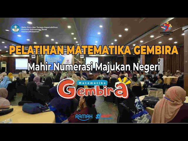 Pelatihan Matematika Gembira bagi Guru TK dan SD Tahun 2025