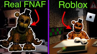 FNAF 2 In Roblox Is Quirky...