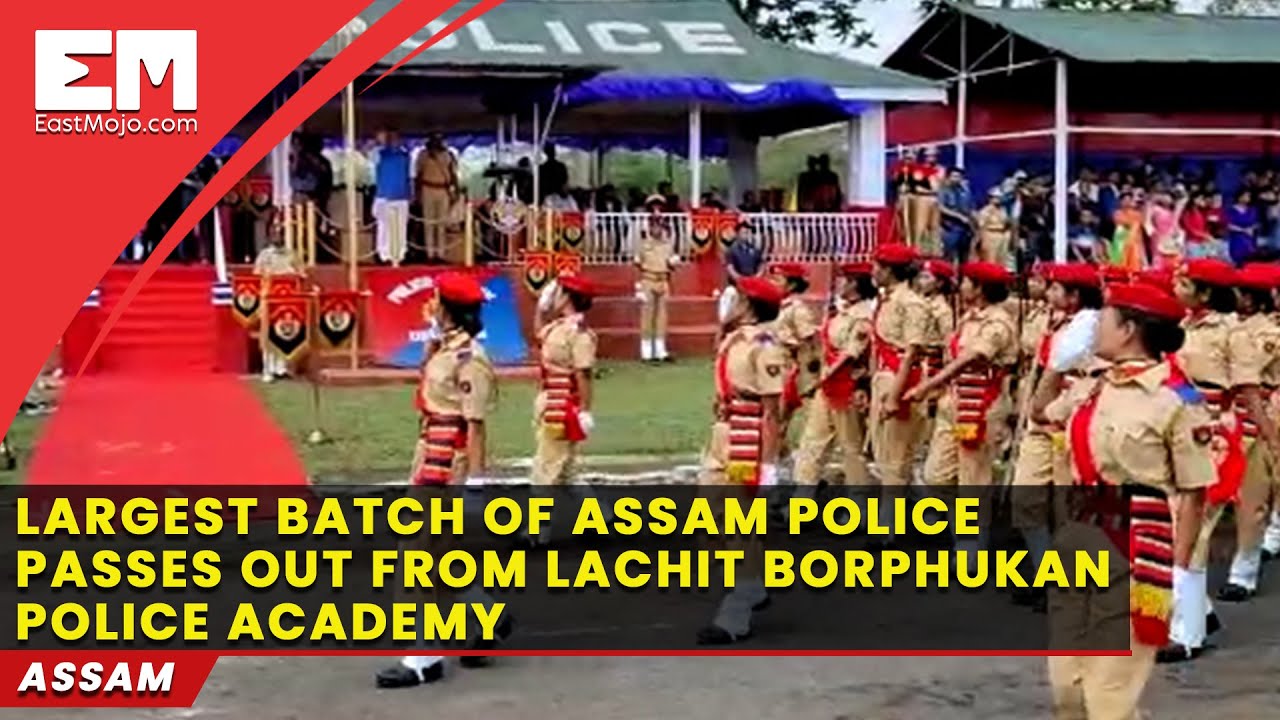 Historic day for Assam Police as largest batch passes out from Lachit Borphukan Police Academy