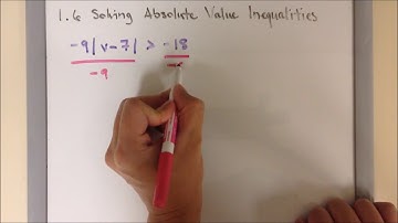 A2 1.6B Solving Absolute Value Inequalities