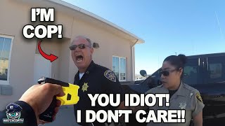 Moment When Entitled Cops Regret Messing With The Wrong Person.. | Cop Gets Arrested