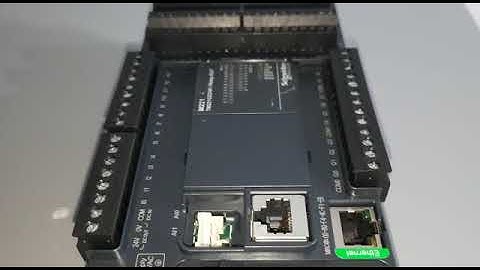 PLC TM221CE24R + TM3DQ16R + TM3AI8