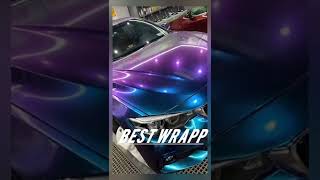 ful wrapping sticker bunglon best car moto wrap #shorts