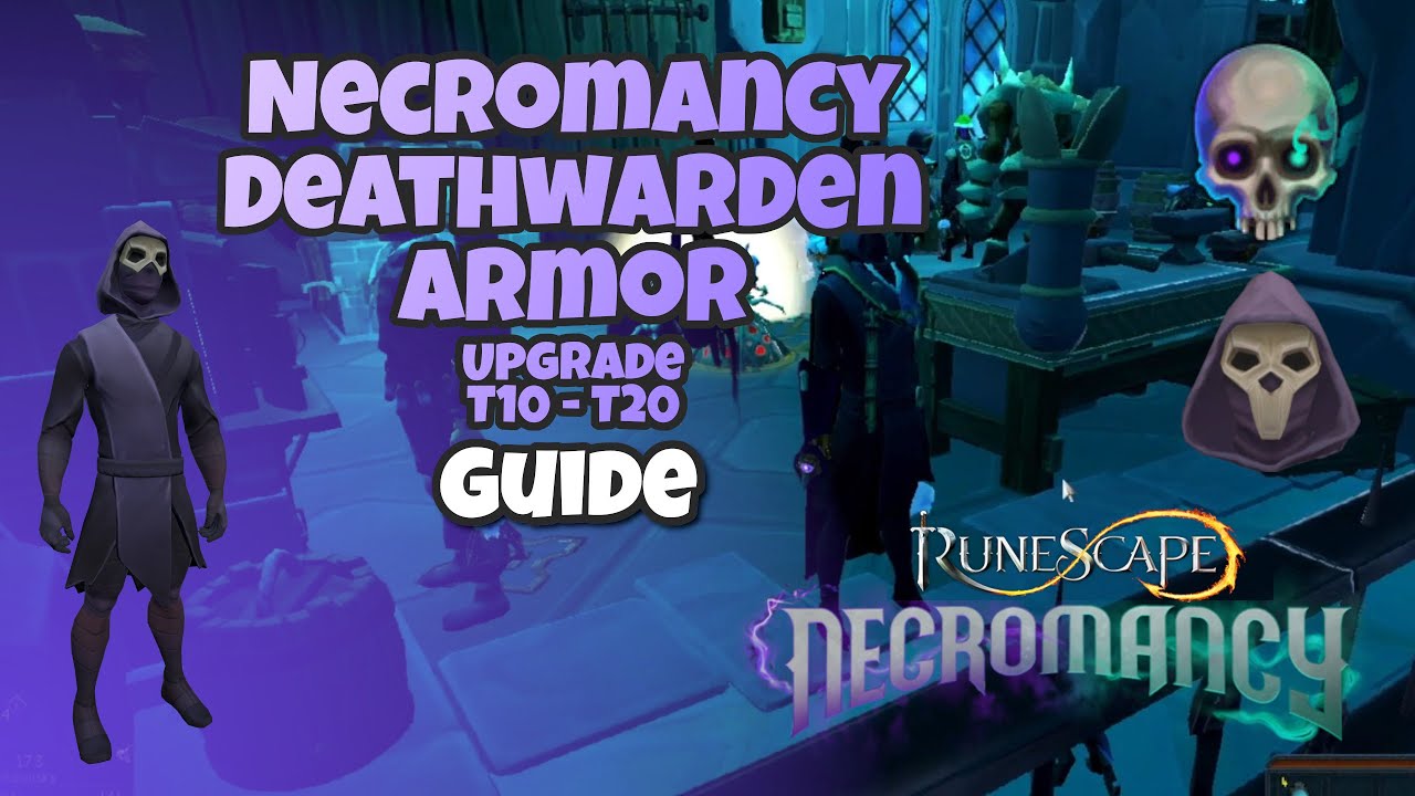 Necromancy Deathwarden Armor Upgrade Guide T10 to T20