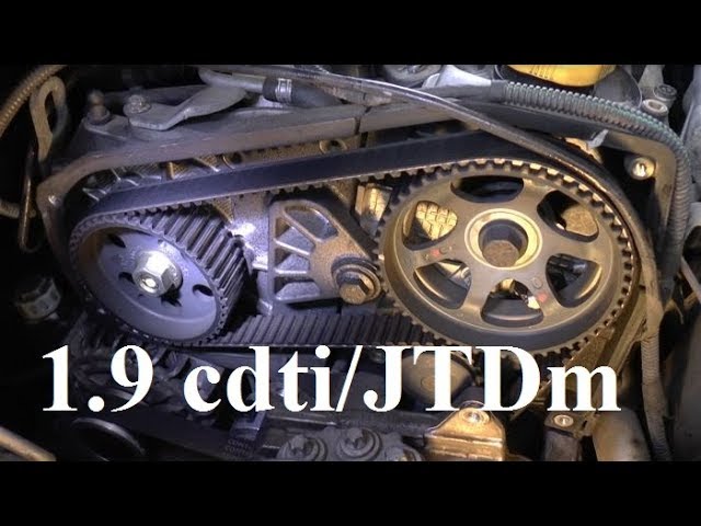 Jak Wymienic Rozrzad W 1 9 Cdti Jtdm Z19dt Z19dtl Astra Zafira Vectra Saab Alfa Cambelt Youtube