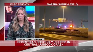 Pedestrian seriously injured in Sunday morning crash