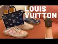 LOUIS VUITTON - ON THE GO bag, run away SNEAKERS, BACKPACK bracelet