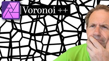 Affiniteitsfoto VORONOI-effect