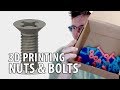 3D Printing Nuts & Bolts & Screws using Fusion 360 and McMaster-Carr