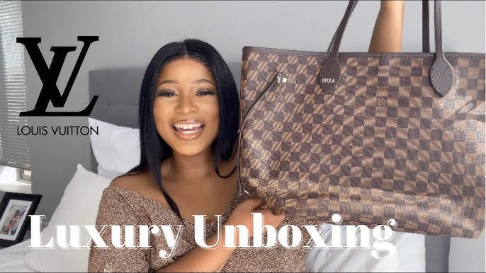 Unboxing Louis Vuitton Reggia Damier ebene 