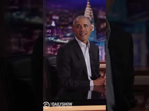 President Barack Obama with the hard-hitting questions ? #shorts #barackobama