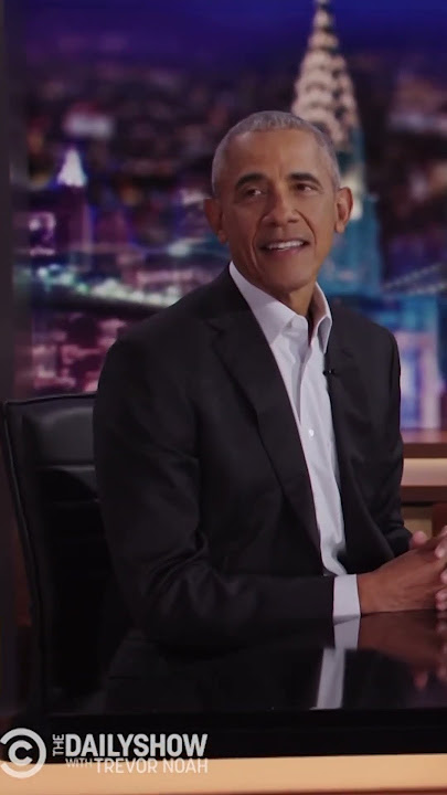 President Barack Obama with the hard-hitting questions 💀 #shorts #barackobama