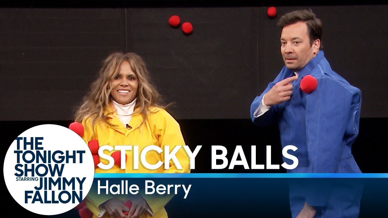 Sticky Balls with Halle Berry