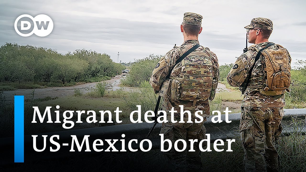 Why are more people dying at the US Mexican border | DW News