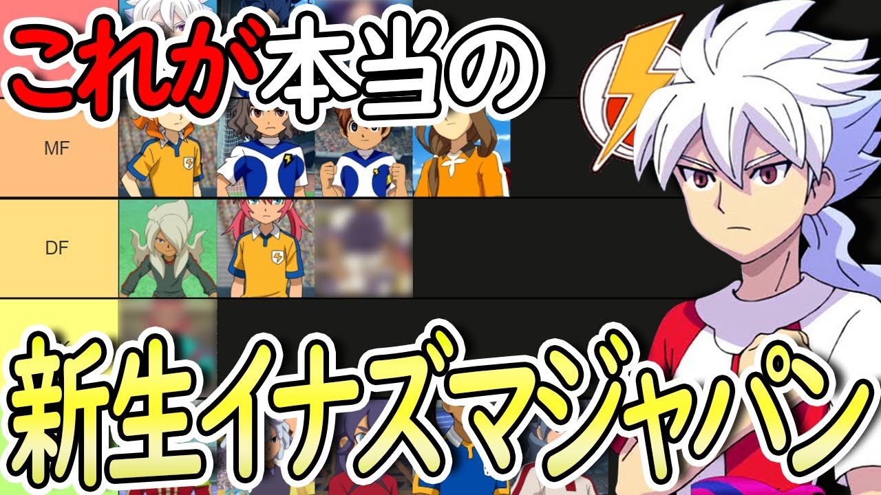 これが本当の新生イナズマジャパンだ イナズマイレブン ランキング Youtube これが本当の新生イナズマジャパンだ イナズマイレブン ランキング Youtube